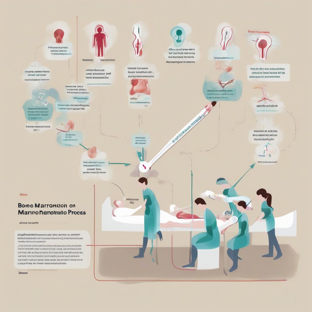 bone marrow donation procedure illustration