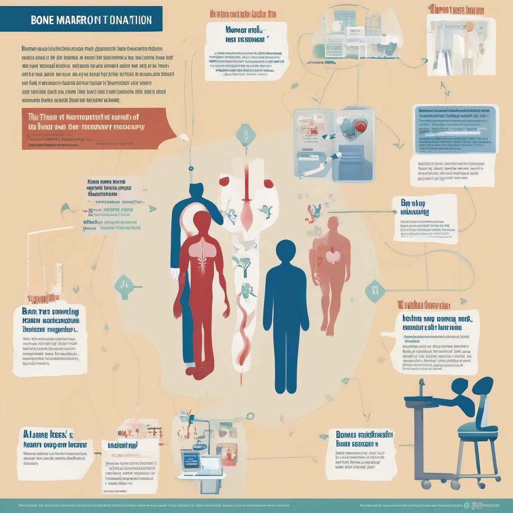 bone marrow transplant infographic