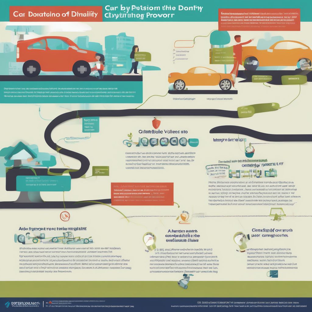 Car Donation Process Infographic