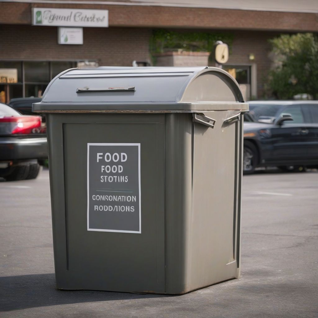 Food donation bin