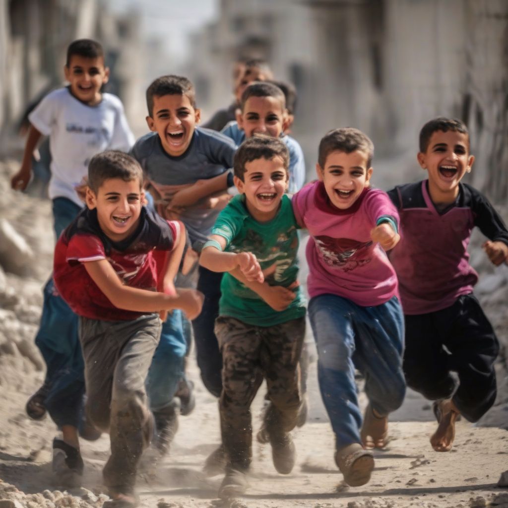 Children in Gaza